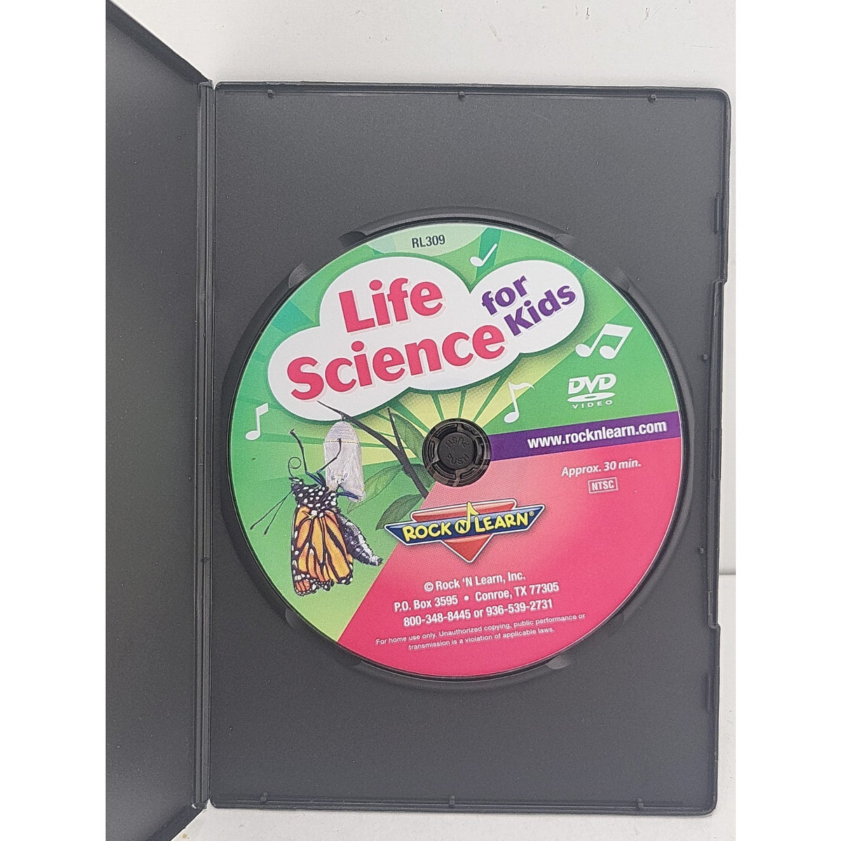 Rock N Learn Life Science For Kids DVD