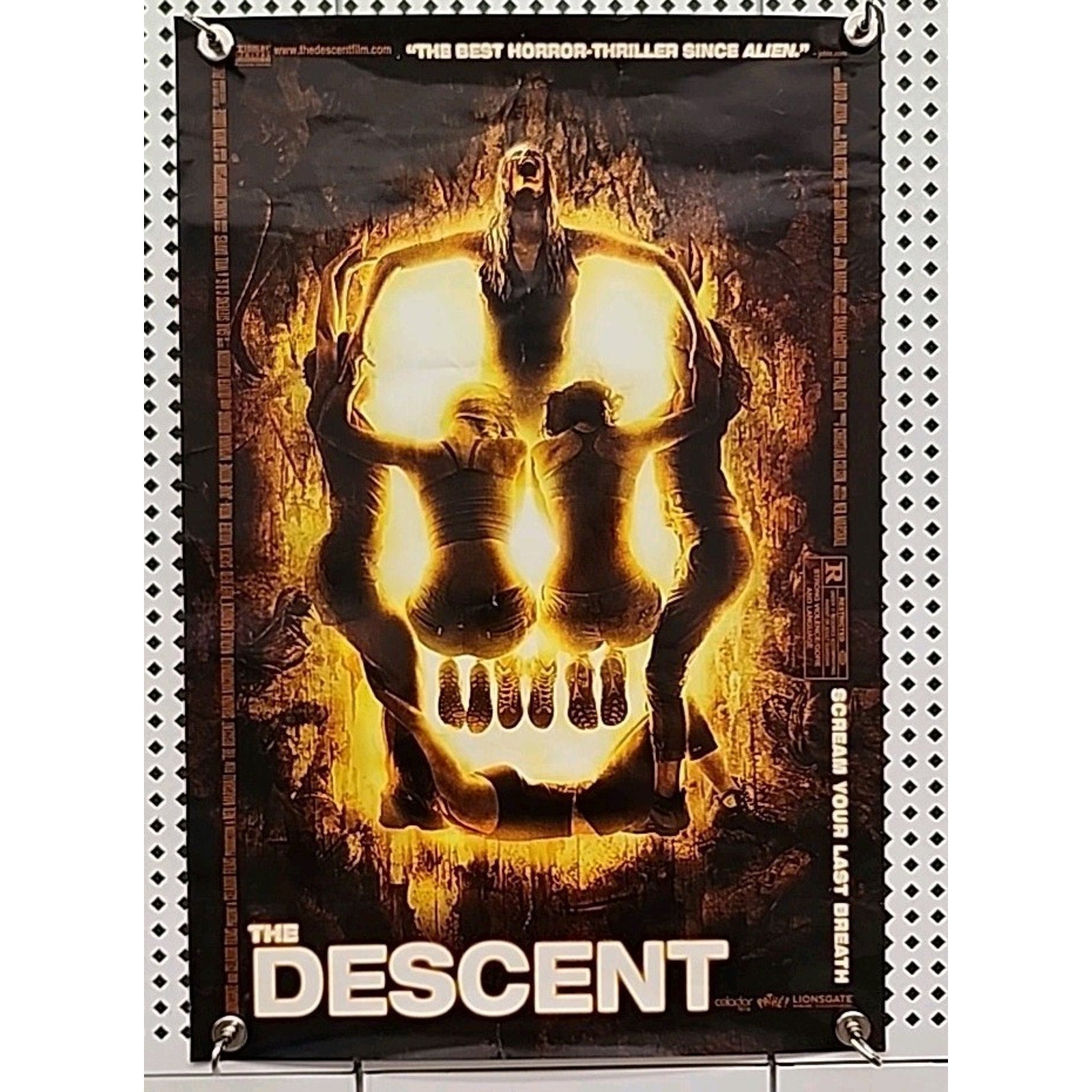 The Descent Original Promo Movie Poster 2006 13x20