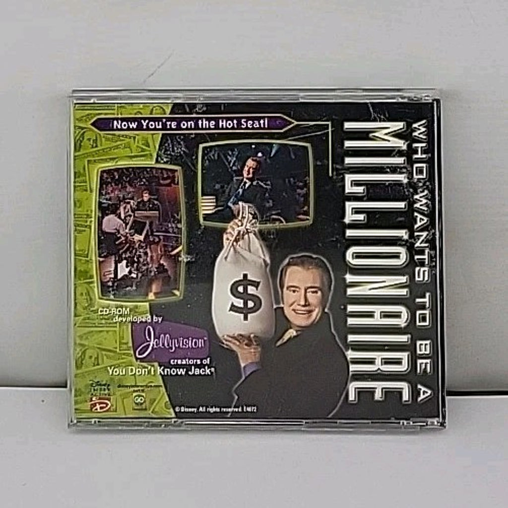 Who Wants to Be a Millionaire CD-ROM Jewel Case (PC, 2000)