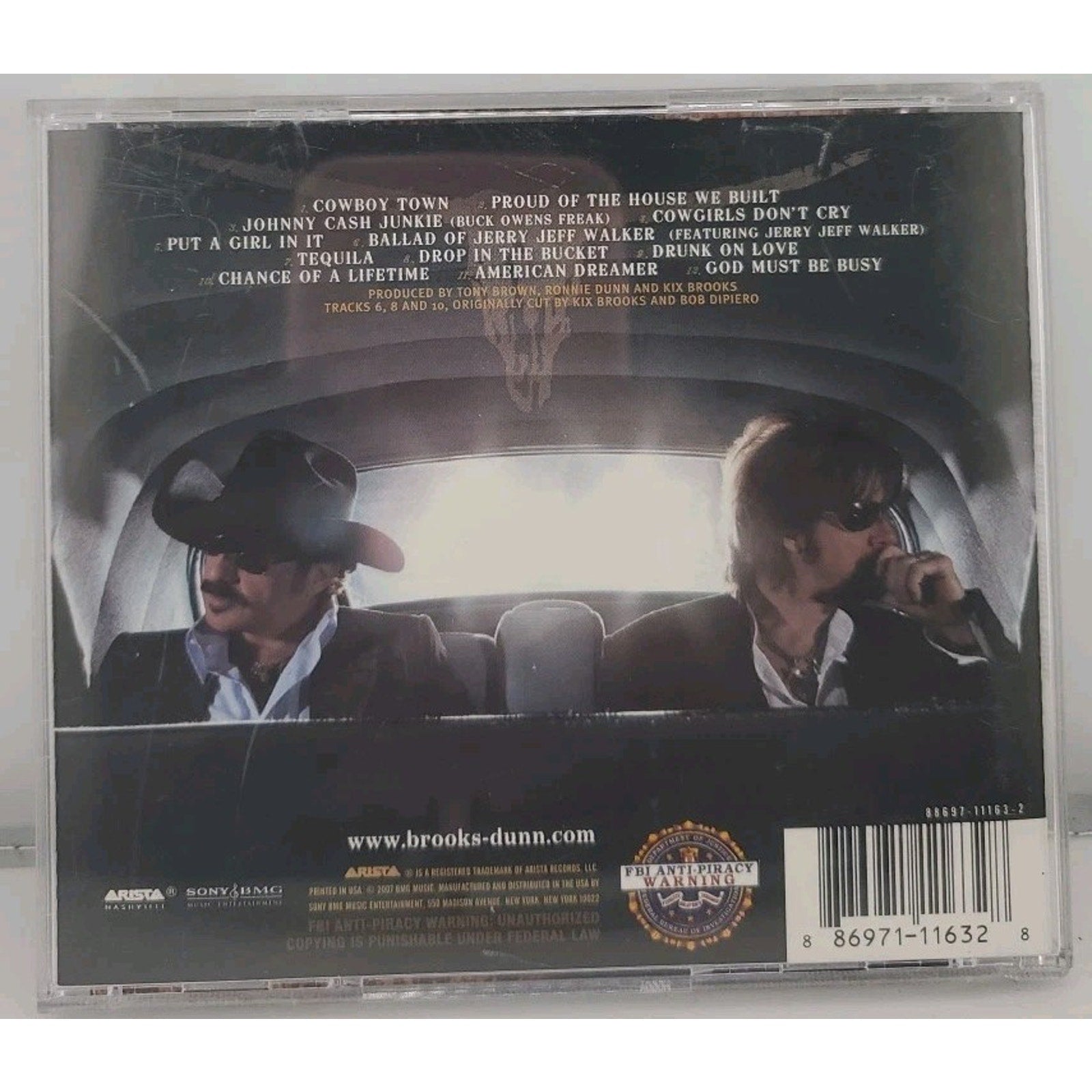 Cowboy Town by Brooks & Dunn (CD, 2007)