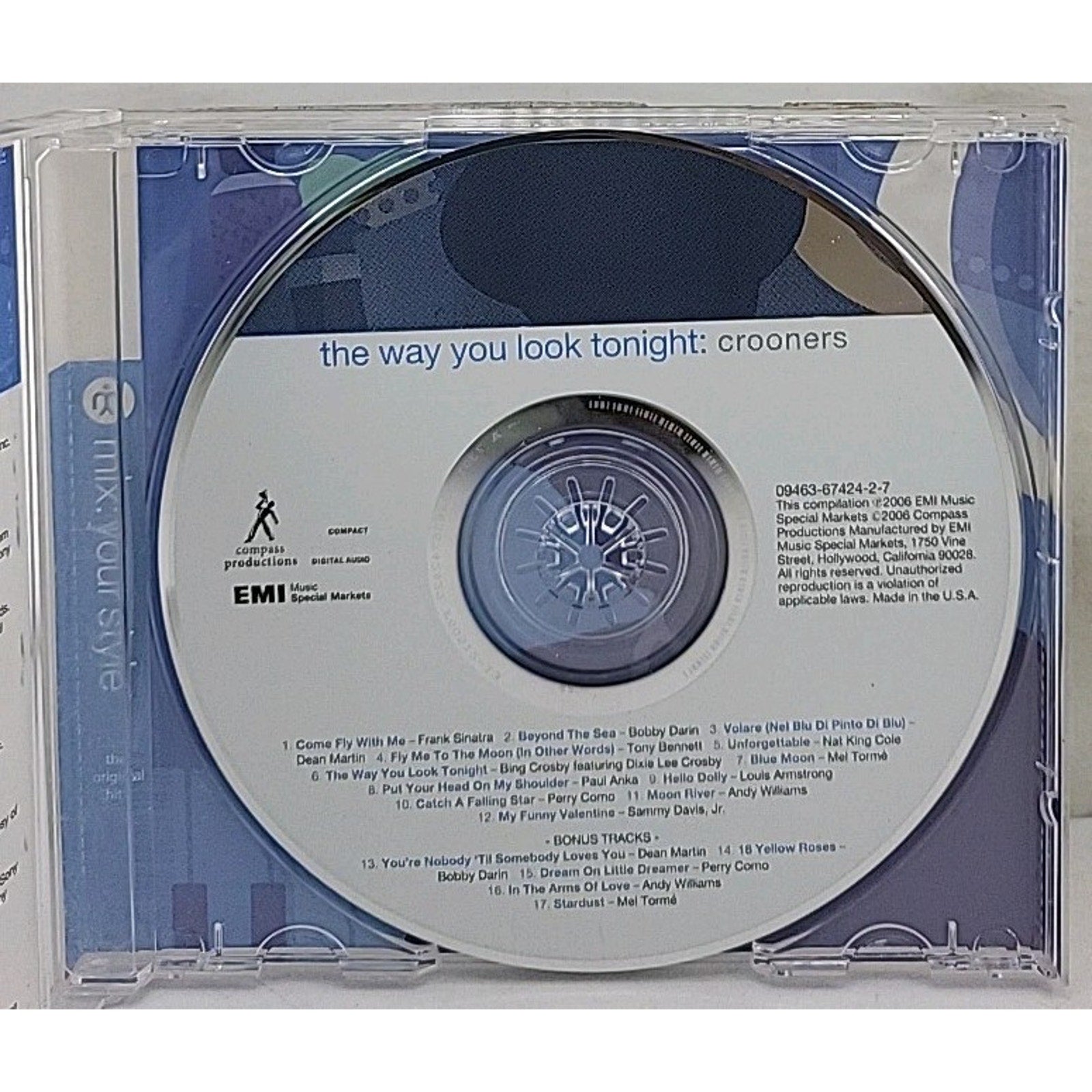 The Way You Look Tonight: Crooners by Various Artists (CD, 2006, EMI)