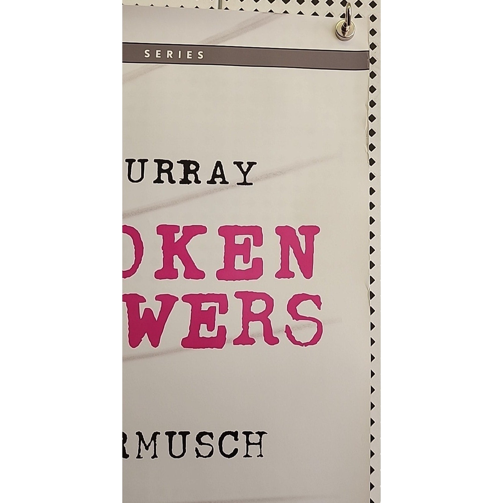 Broken Flowers Original Movie DVD Poster 27x40 Rolled