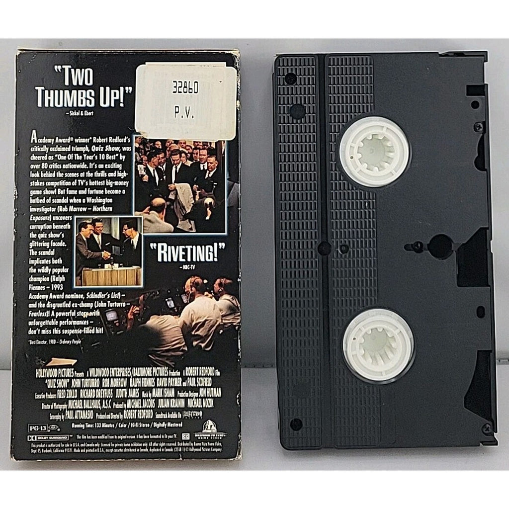 Quiz Show (VHS, 1995)