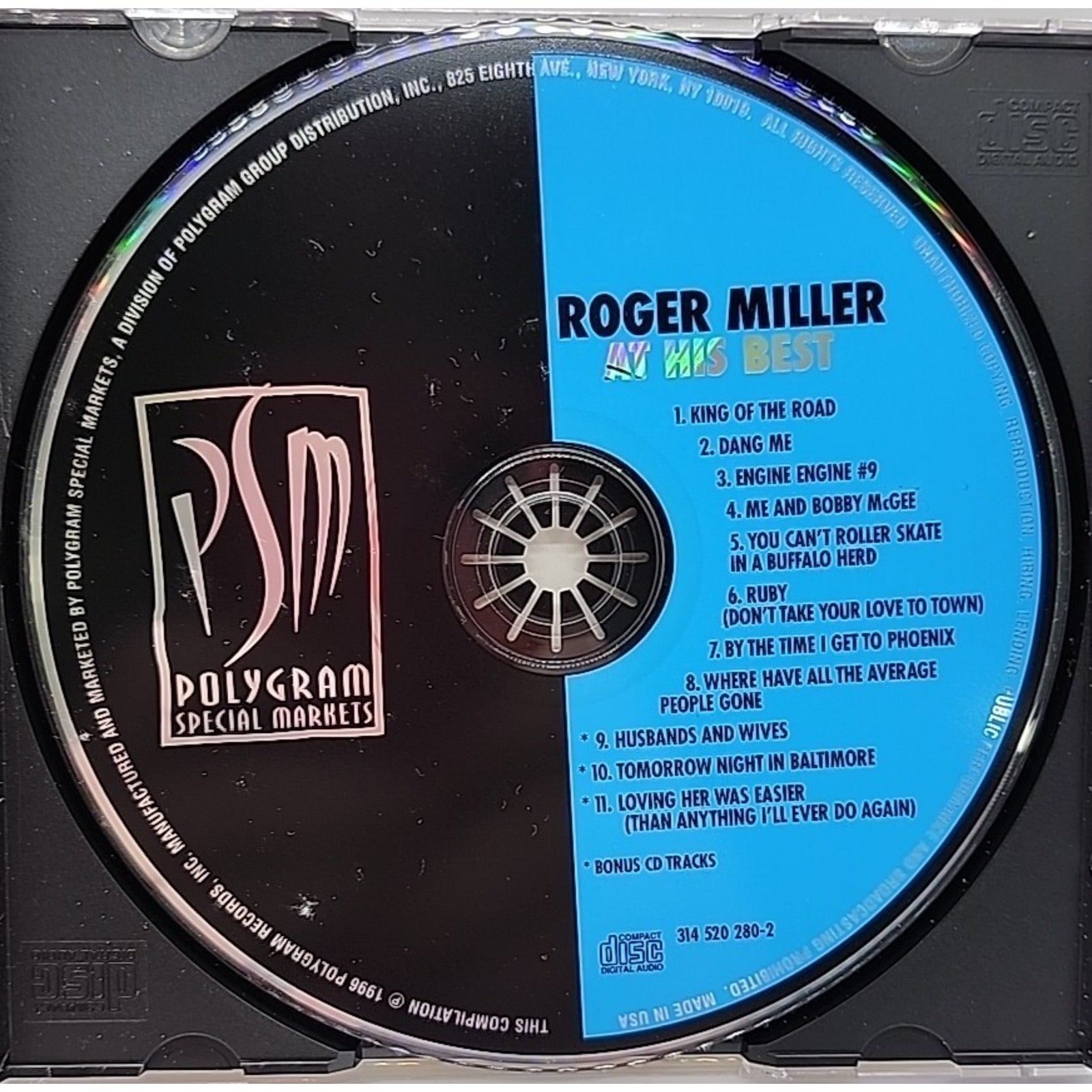 At His Best by Roger Miller (CD, 1995)