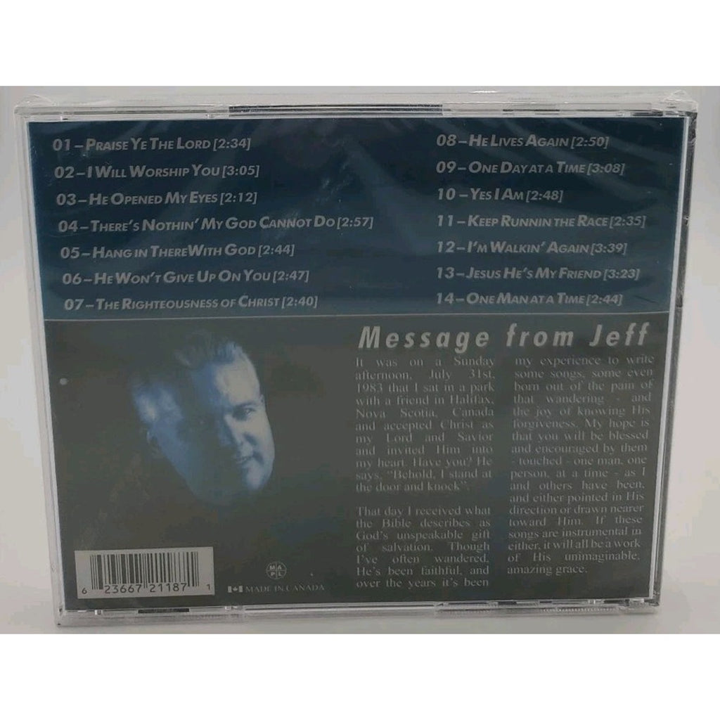 Jeff Irwin One Man @ A Time (CD) *Brand New*