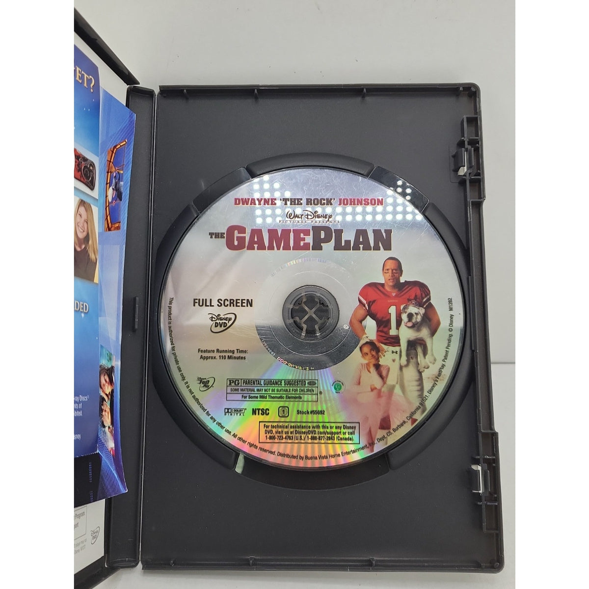 The Game Plan (DVD, 2008, Full Frame)