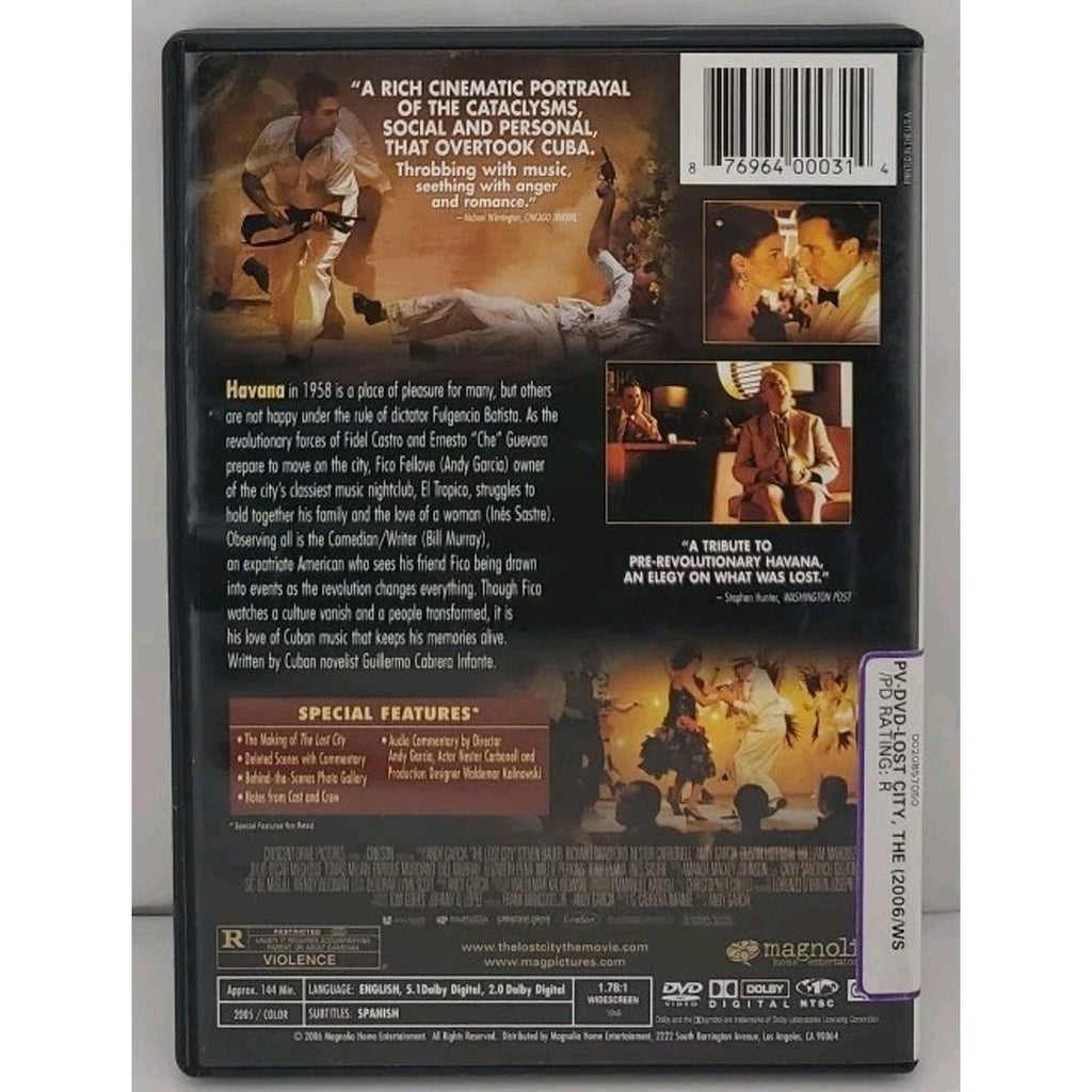 The Lost City (DVD, 2005)