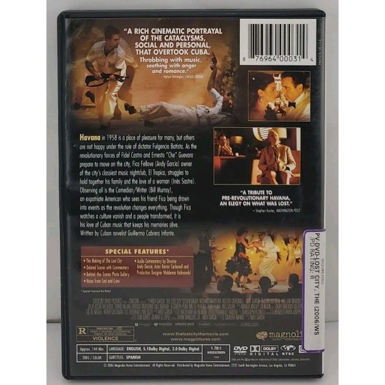 The Lost City (DVD, 2005)