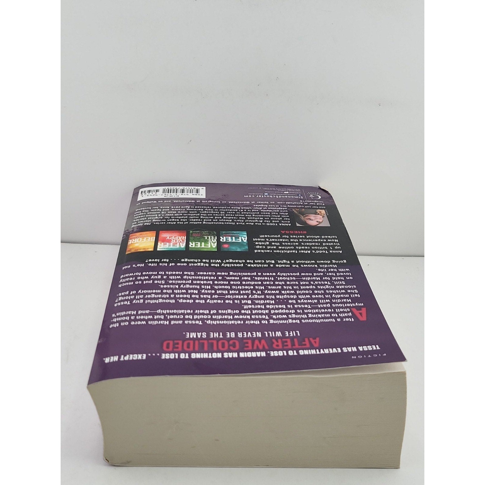 After We Collided by Anna Todd (2014, Trade Paperback)