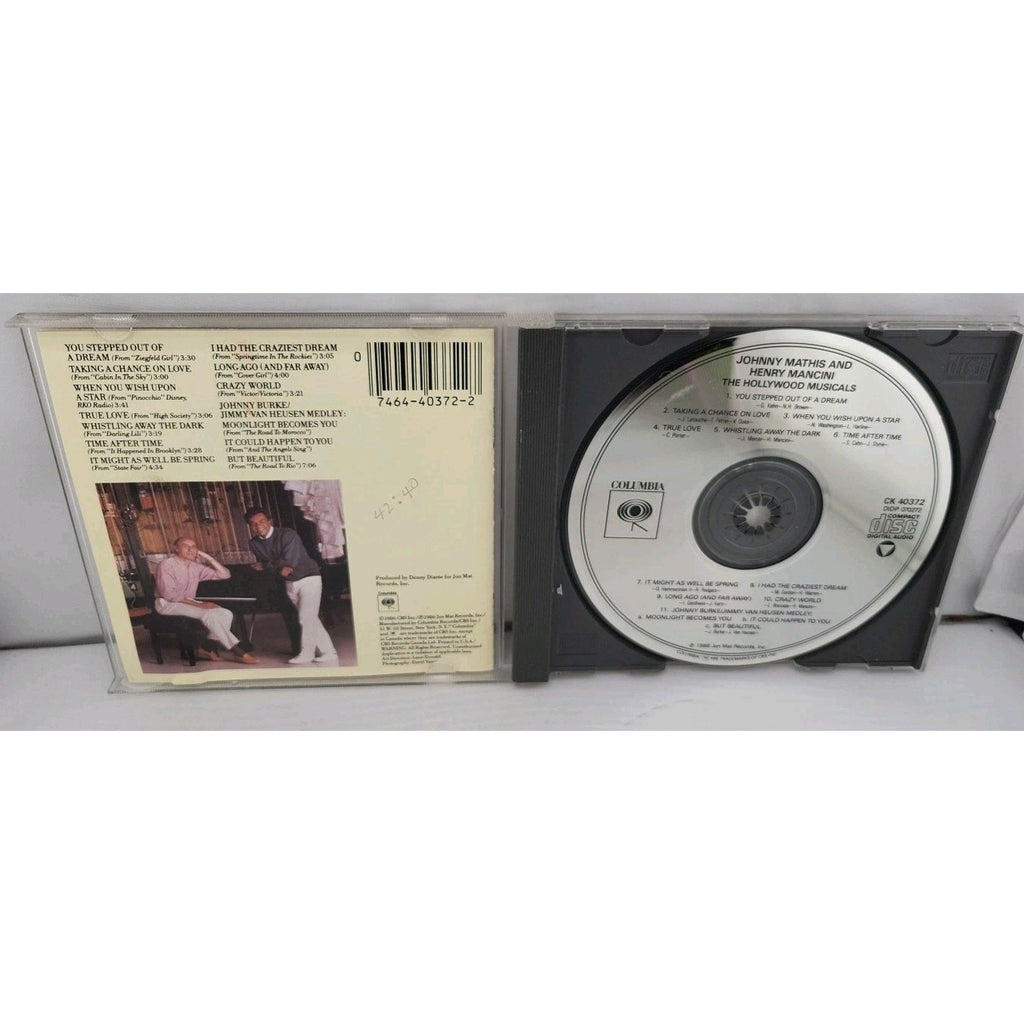 Hollywood Musicals by Mathis, Johnny / Mancini, Henry (CD, 1990)