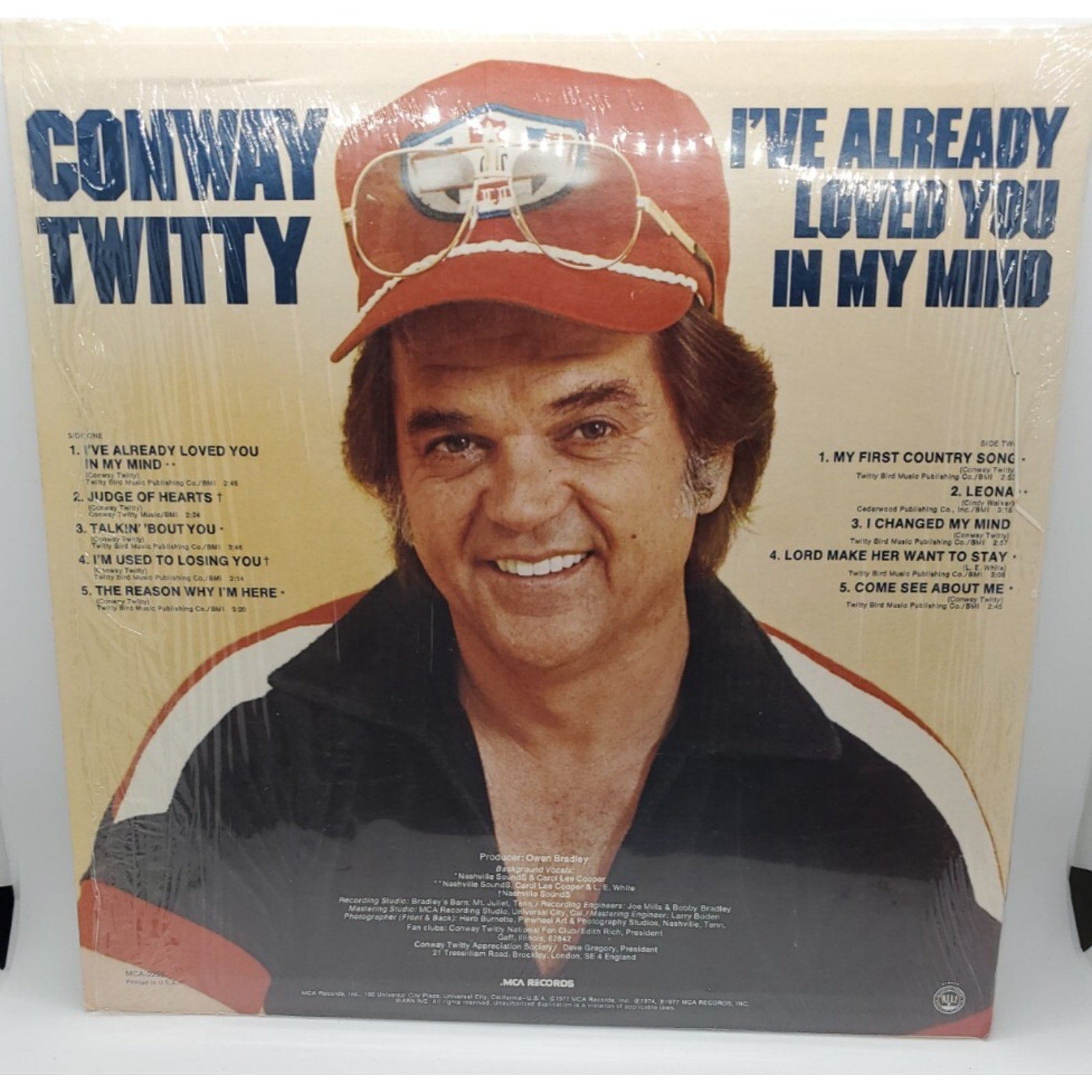 Conway Twitty: I've Already Loved You In My Mind - Music Record Album Vinyl LP
