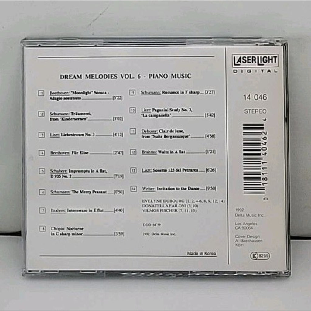 Dream Melodies Vol 6-10 5CD Set Most Beautiful Melodies Of Classical Music