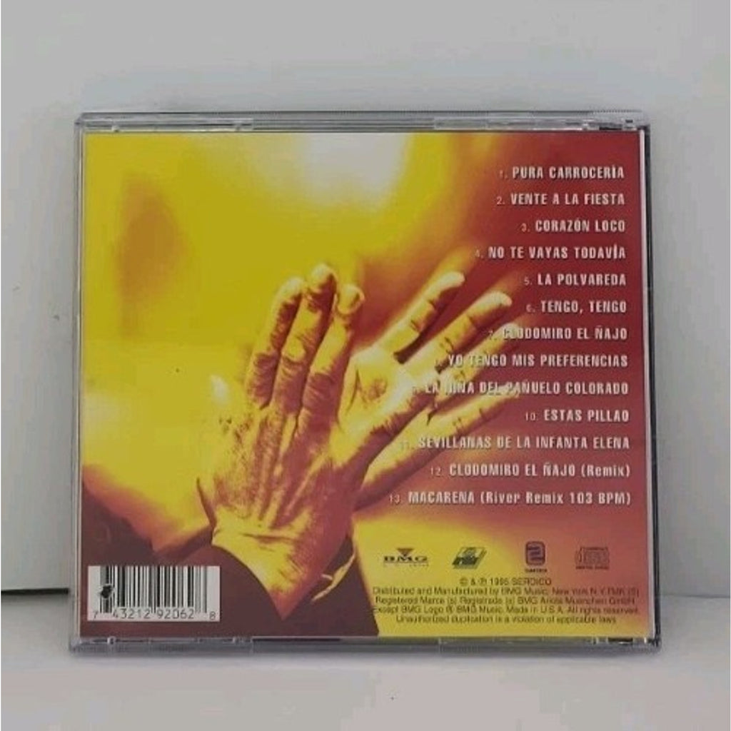 LOS DEL RIO - Calentito (BMG Music #74321-29206-2 - USA, 1995)