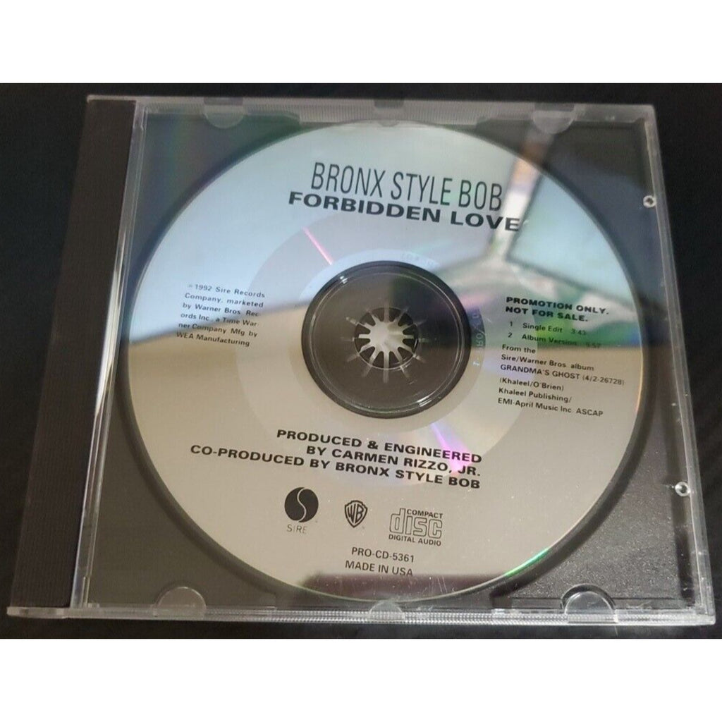 Forbidden Love [CD Single] [Single] by Bronx Style Bob (CD, 1992, Sire)