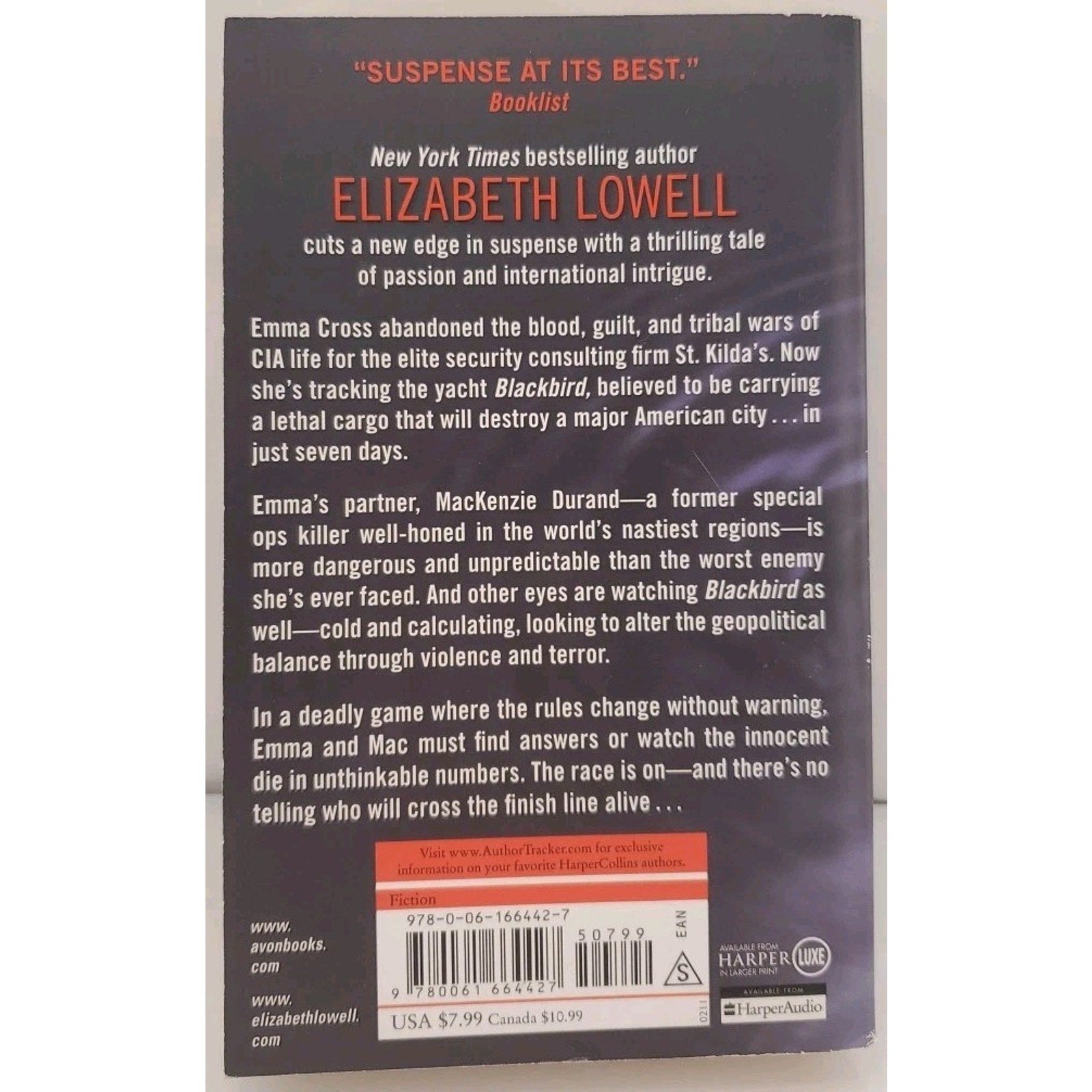 Death Echo by Elizabeth Lowell (2011, Mass Market)