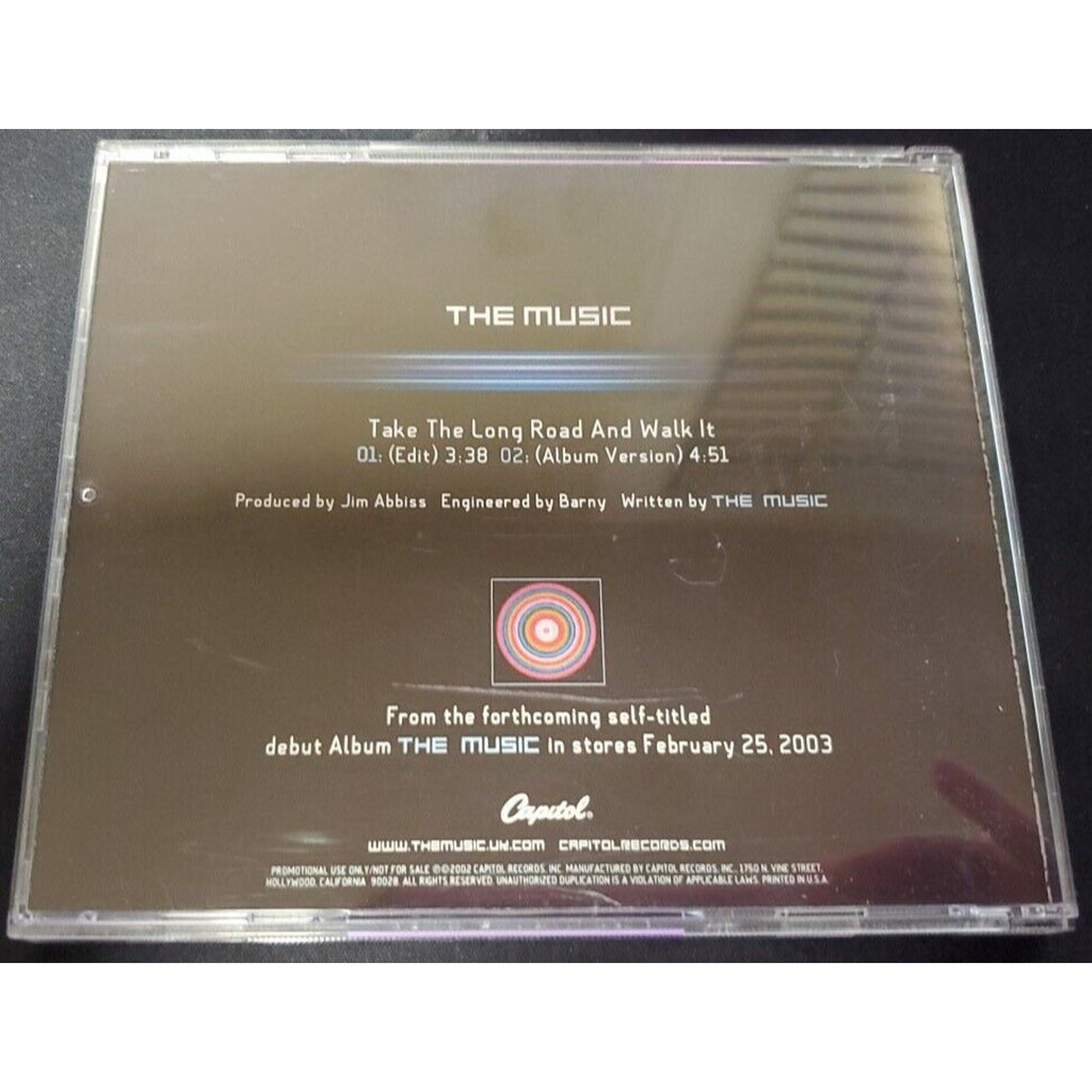 The Music ‎– Take The Long Road And Walk It (2001) European CD Single