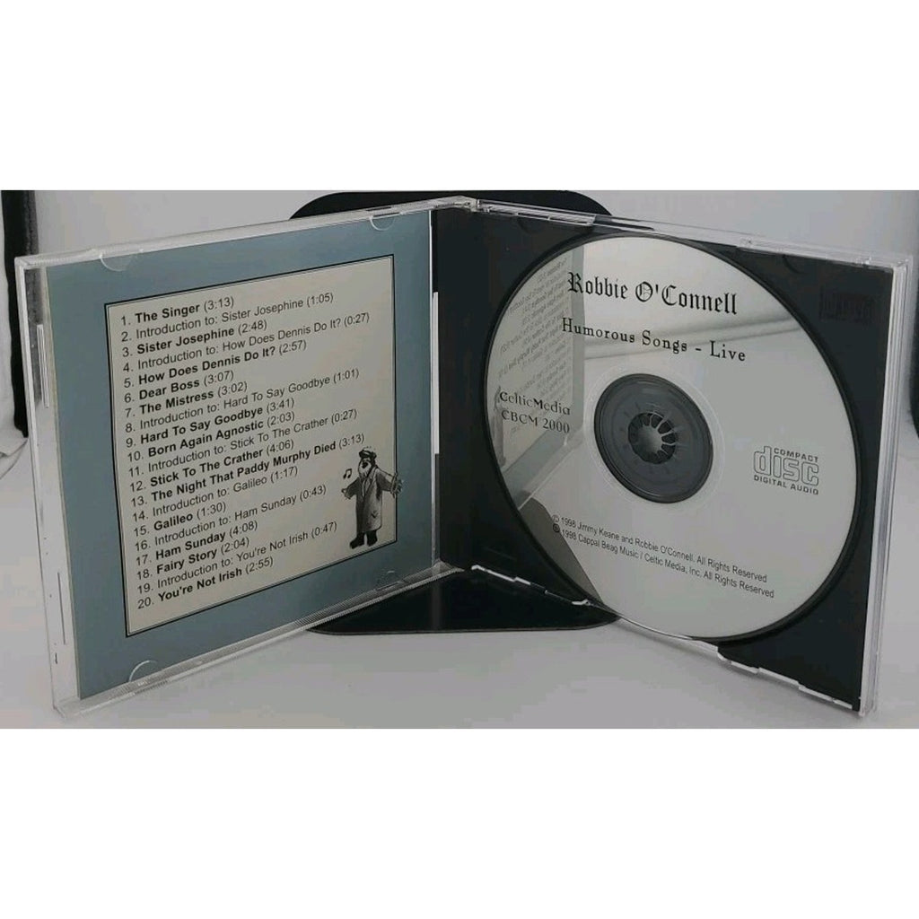 Humorous Songs: Live by Robbie O'Connell (CD, 2008)