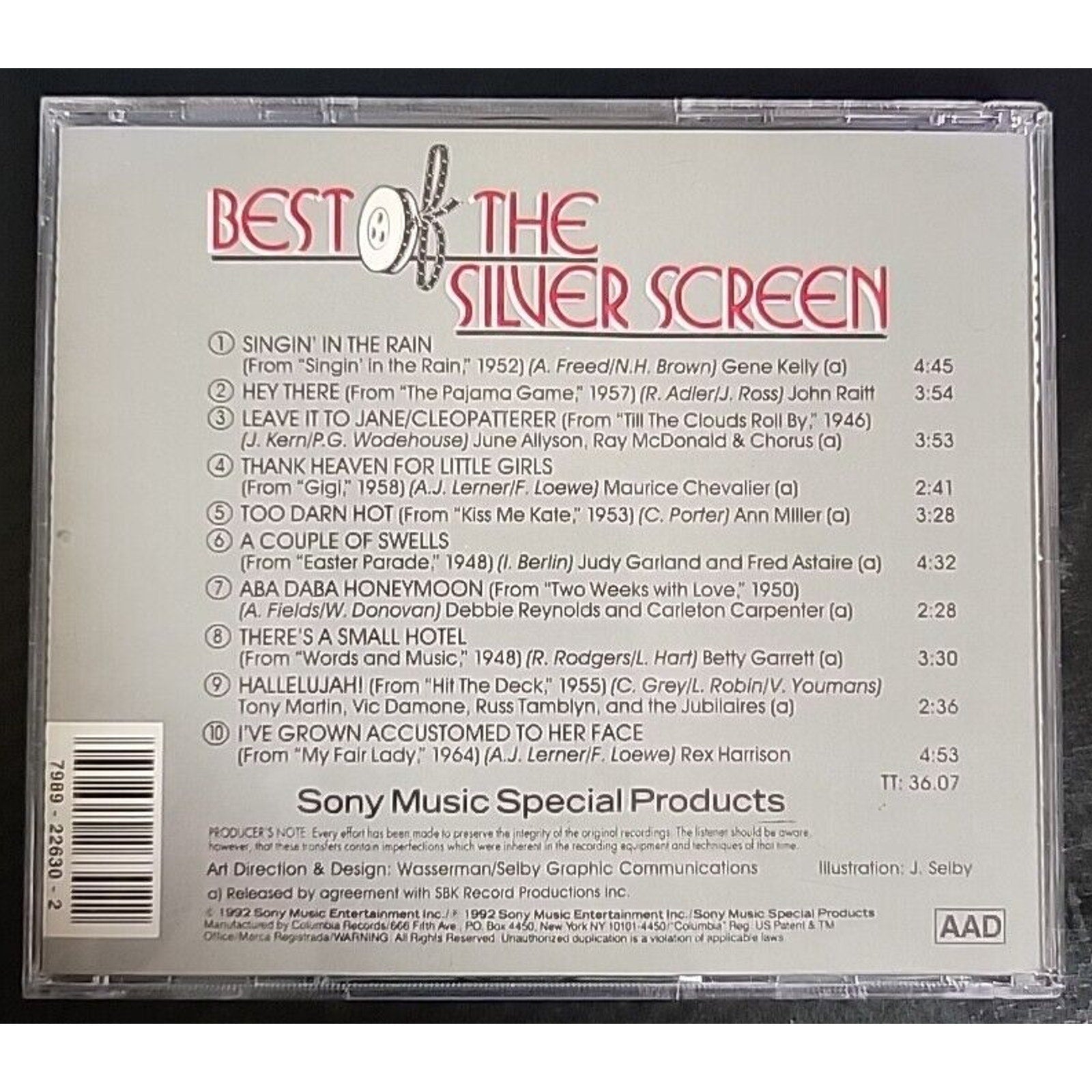 Best of the Silver Screen (CD)