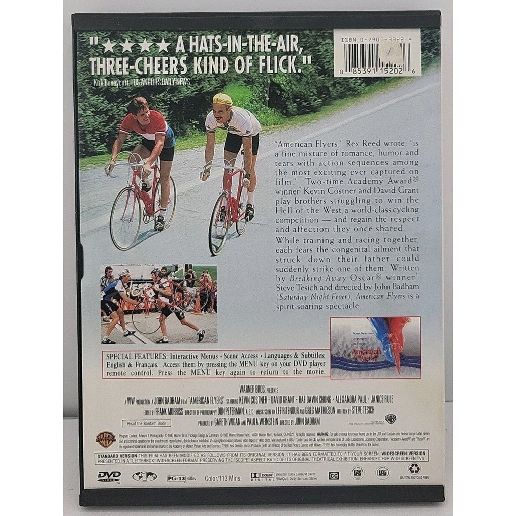 American Flyers (DVD, 1985)