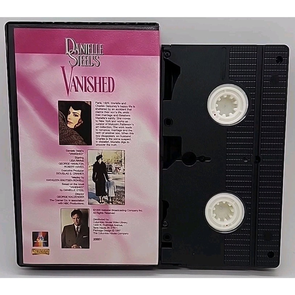 Danielle Steel's Vanished (VHS, 1995)