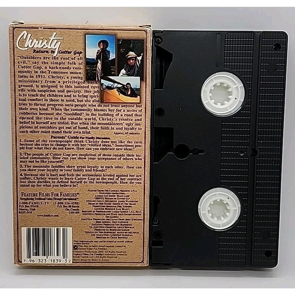 Christy Return to Cutter Gap (VHS)