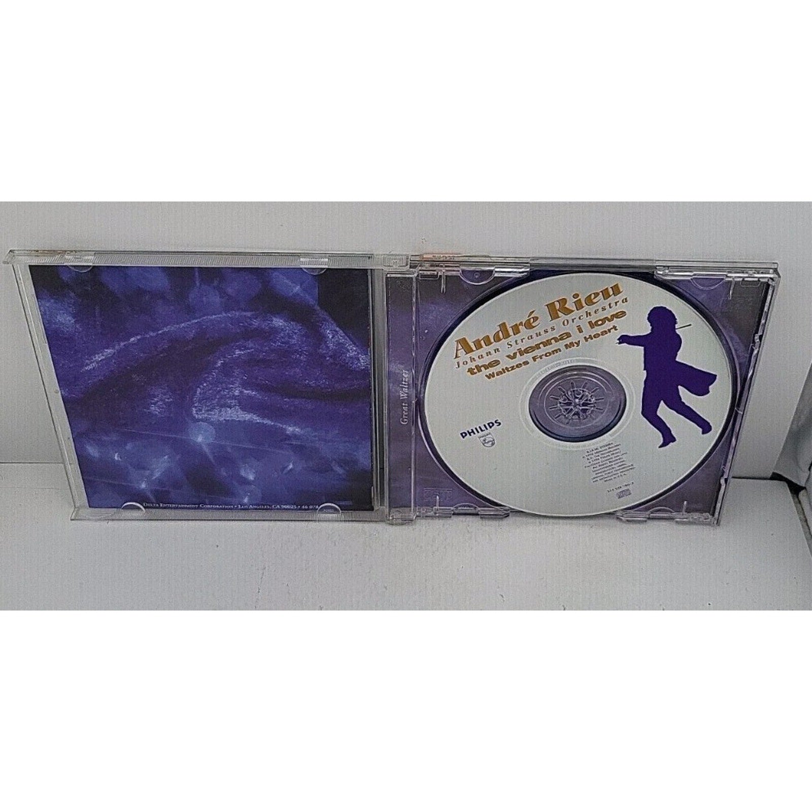 Empereror Waltz by André Rieu/Johann Strauss Orchestra (CD, Aug-1999, Delta...