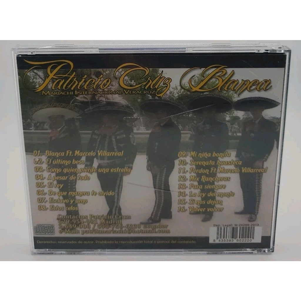 Patricio Cruz Mariachi Internacional Veracruz / Blanca - Cd