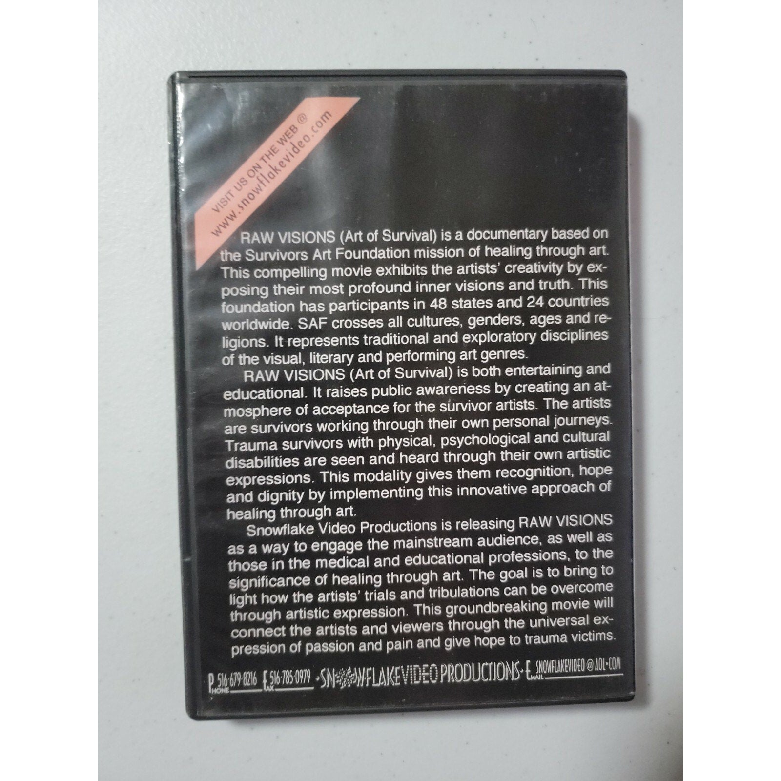 Raw Visions Art Of Survival (DVD)