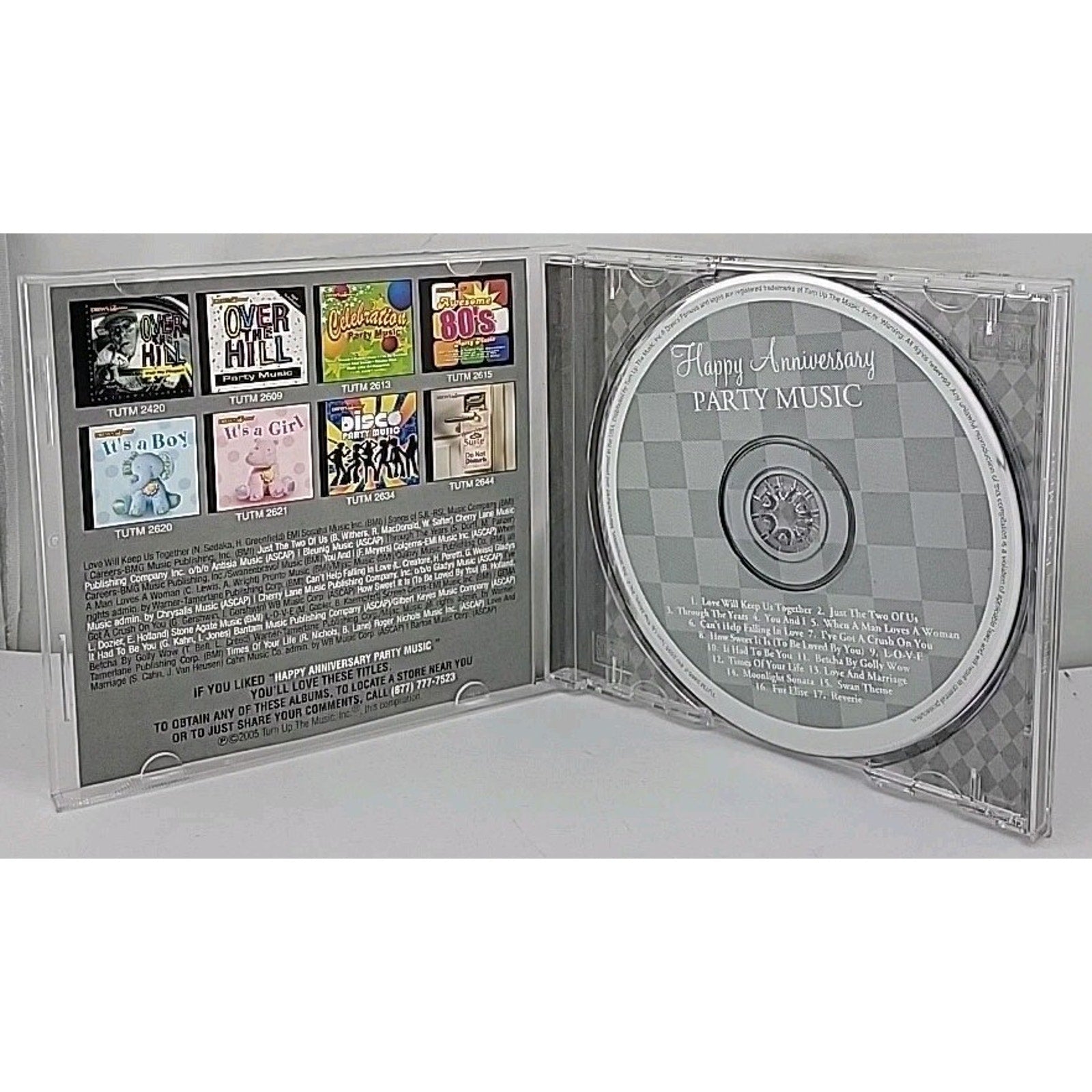 DREW'S Famous – Happy Anniversary Party Music CD Pop R&B Love Songs