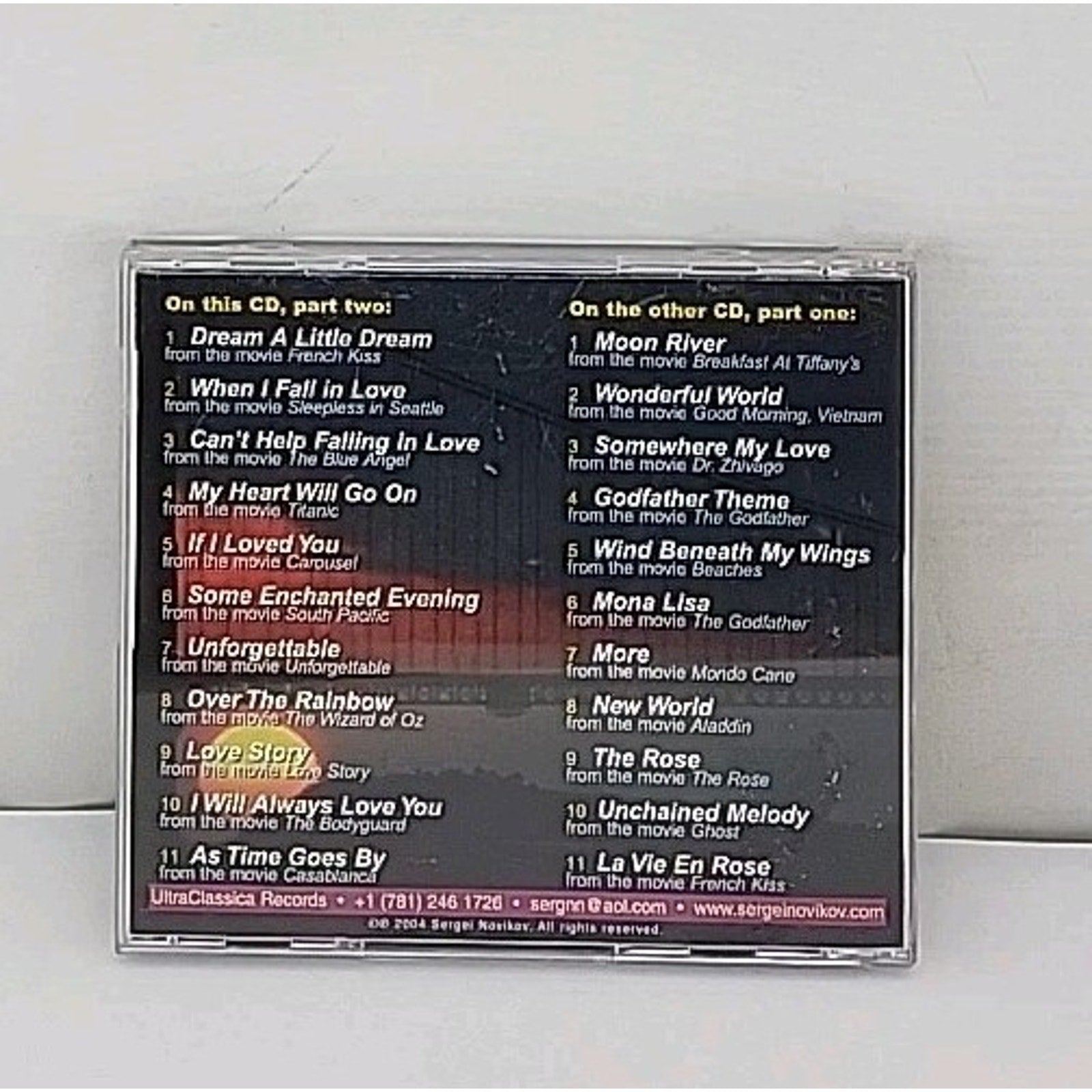 Movies Movies Movies Part Two CD