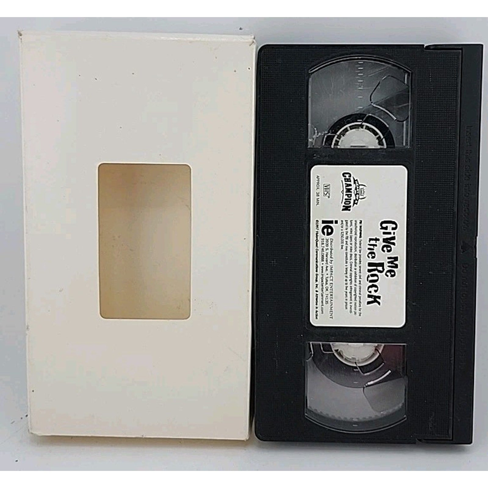 Give Me The Rock Heart Of A Champion (VHS)