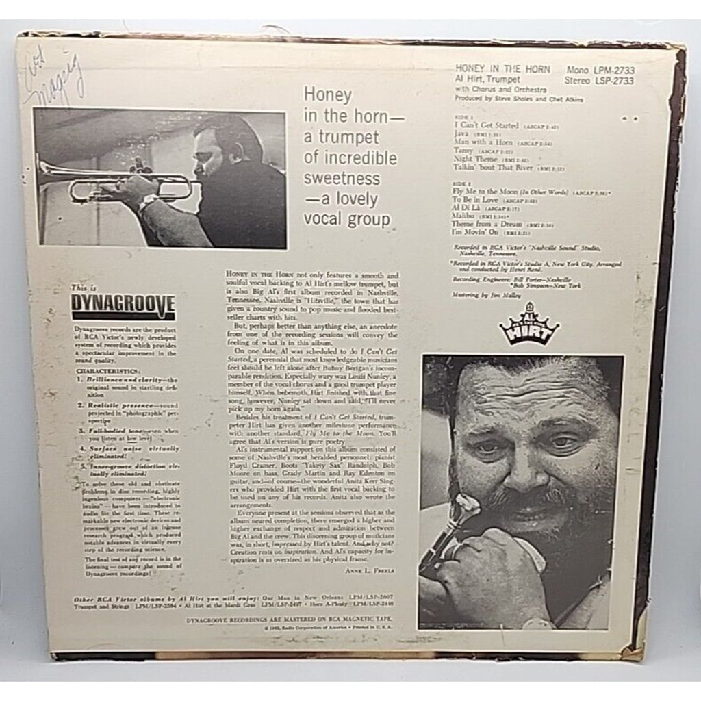 Al Hirt Honey In The Horn (Record)