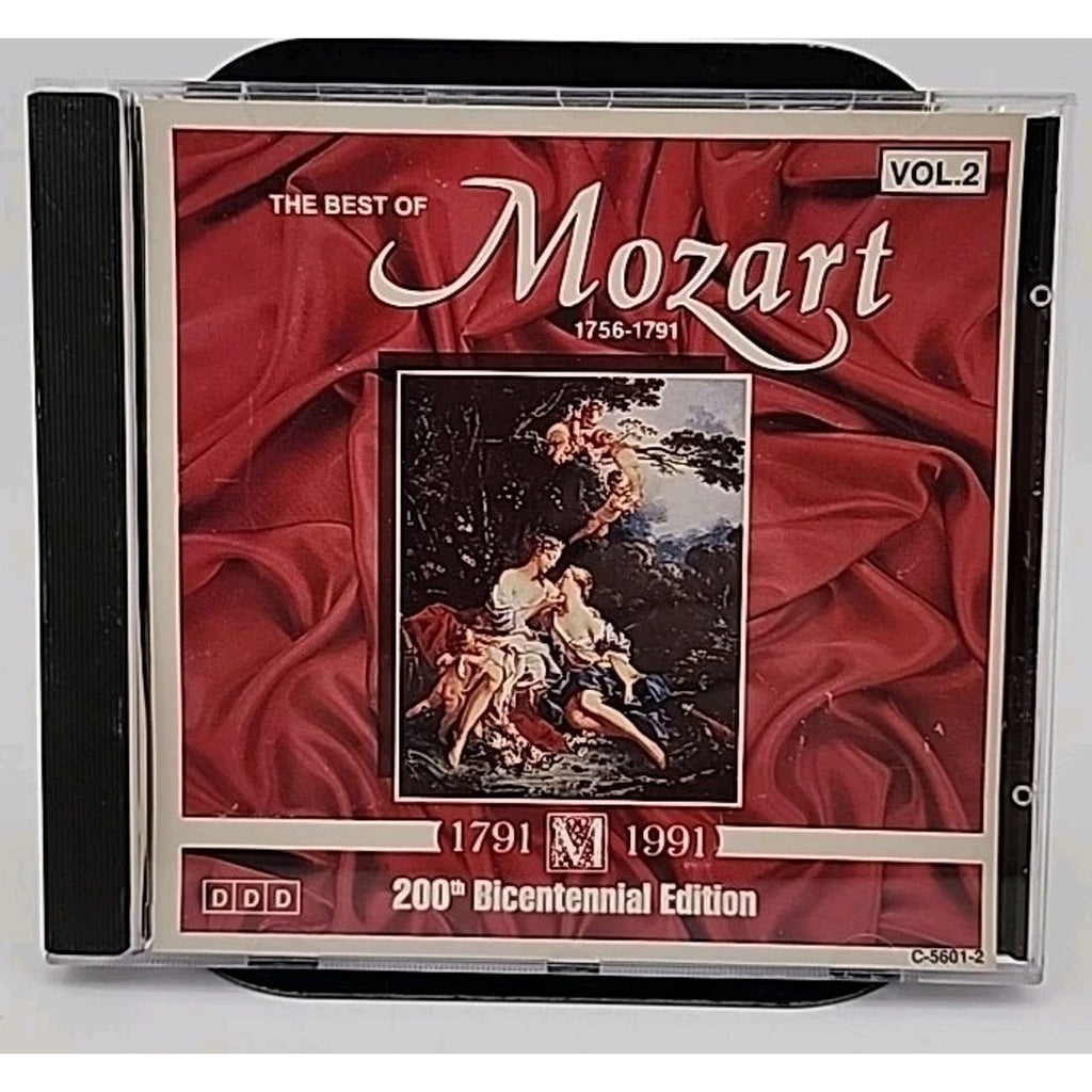 The Best Of Mozart 1756-1791 (CD, 1991 ) 200th Bicentennial Edition