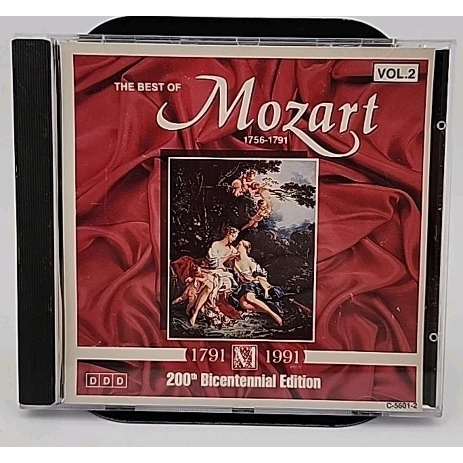 The Best Of Mozart 1756-1791 (CD, 1991 ) 200th Bicentennial Edition