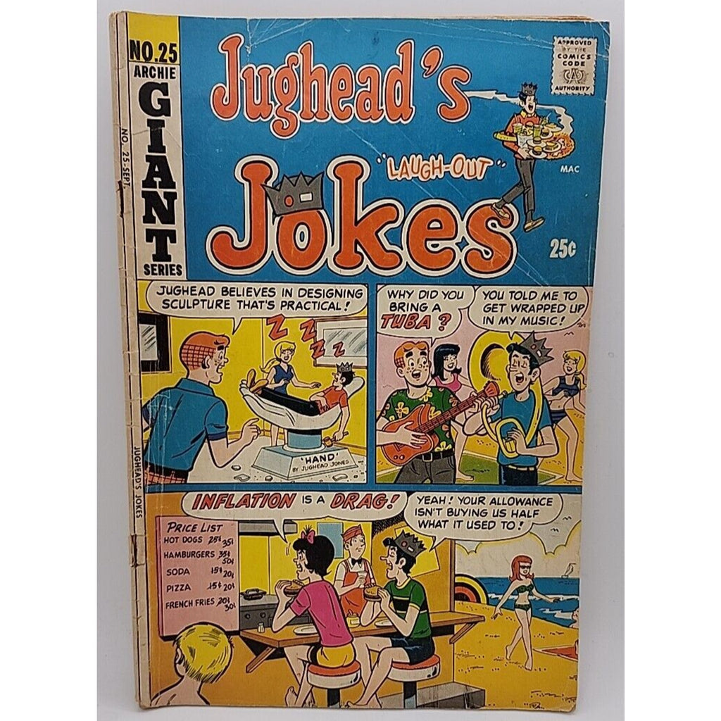 Jugheads Laugh-Out Jokes #25 Giant Series Archie Comics