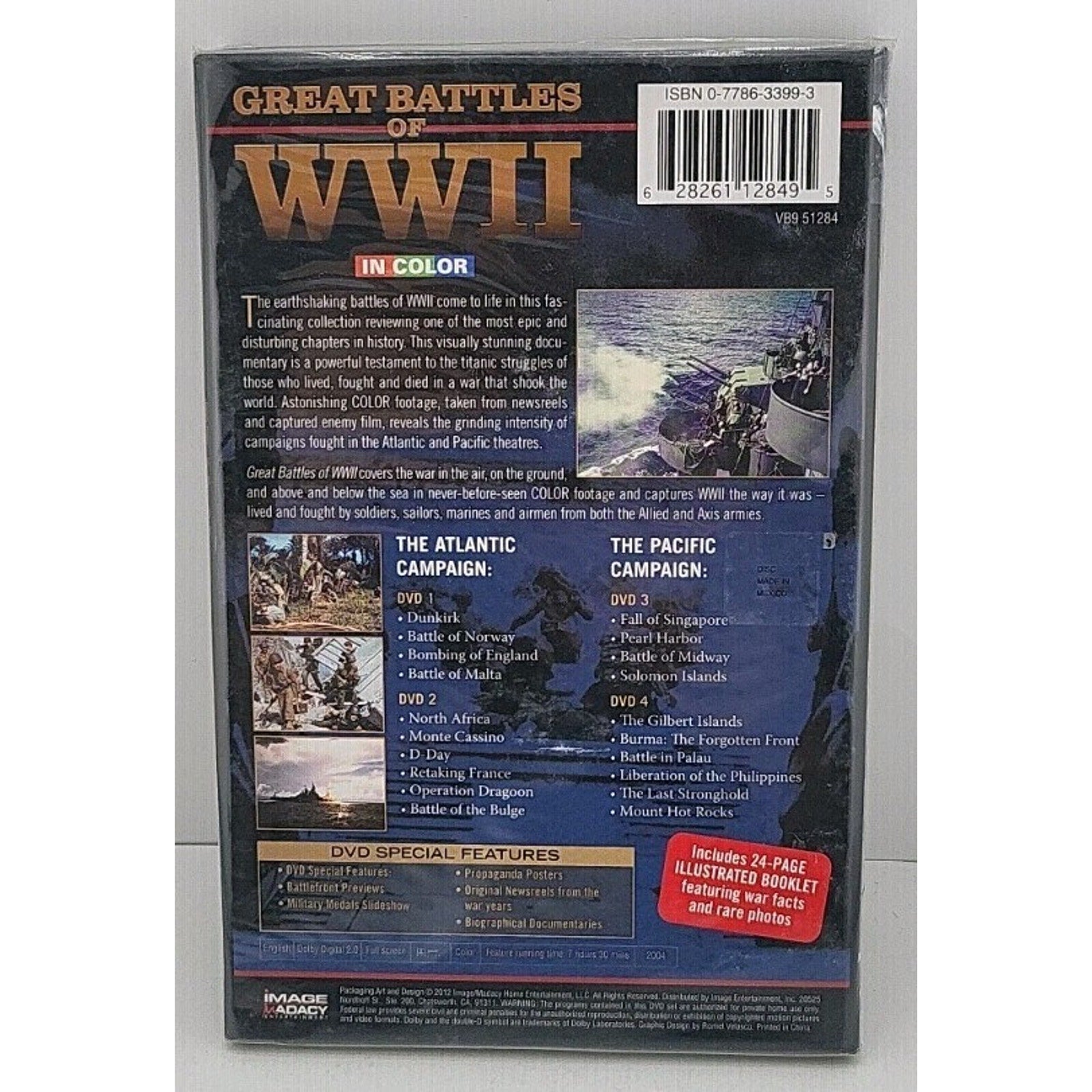 Great Battles of WWII (Videobook) (DVD, 2004) *Brand New*