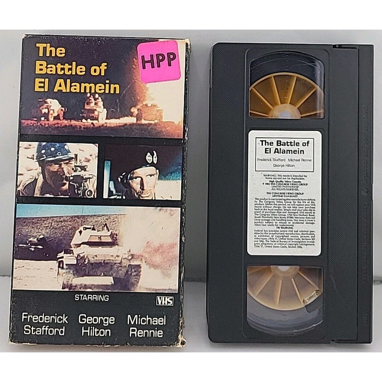 The Battle of El Alamein (VHS, 1989)