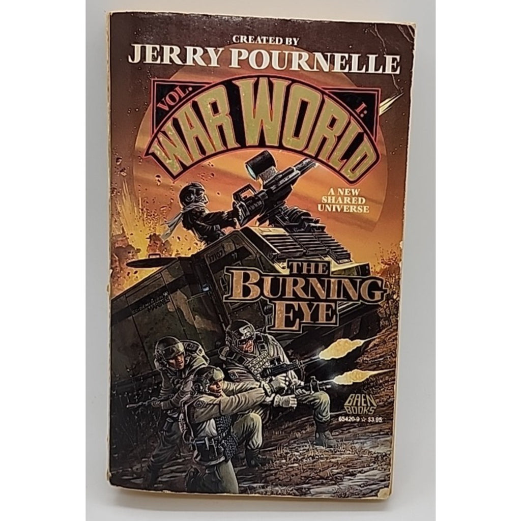 Burning Eye by Jerry Pournelle (1988, Mass Market)