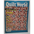Quilt World Magazine Jan 1989 Rolling Star Christmas Rose Knights & Crosses Doll