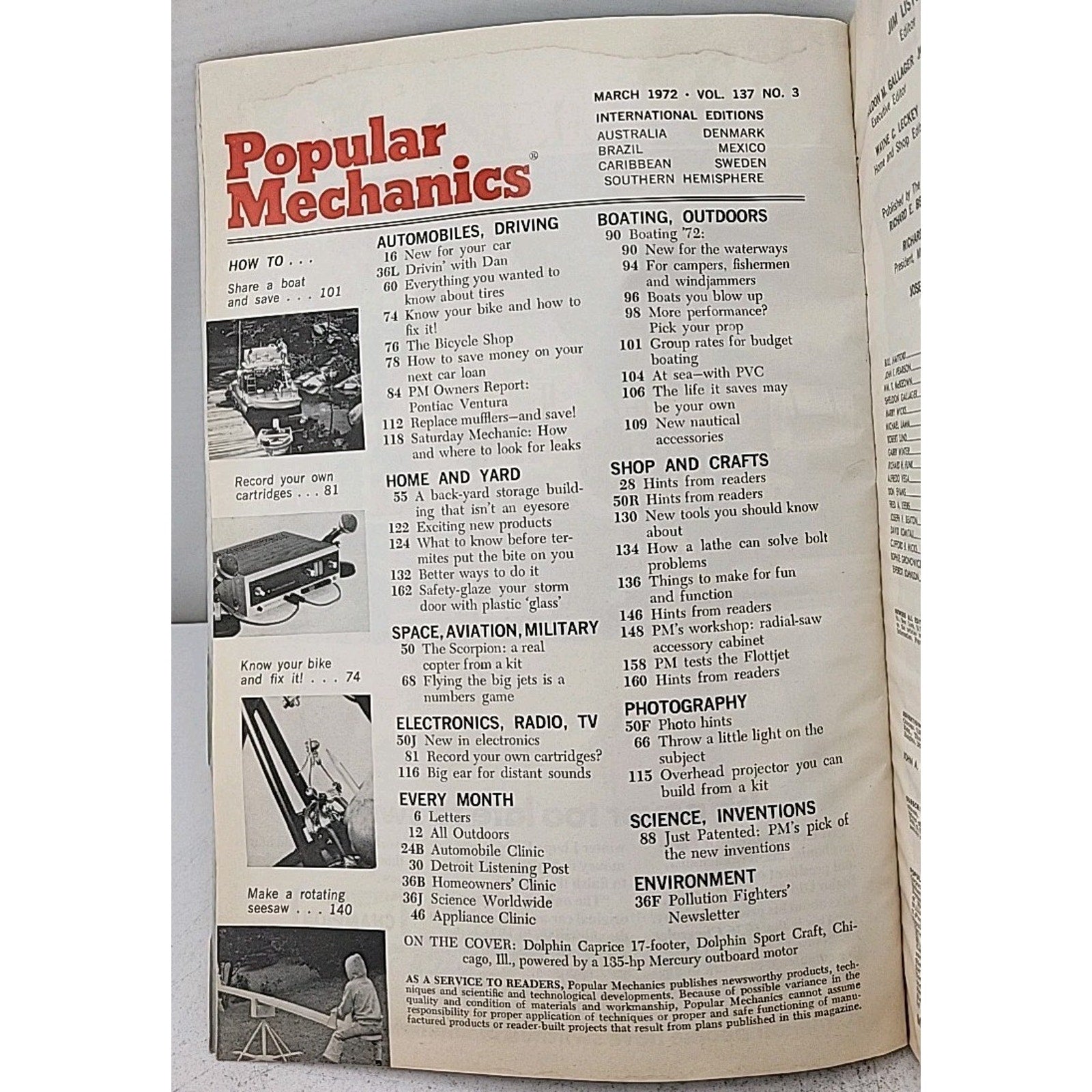 Popular Mechanics - March 1972 - Vol. 137 No. 3