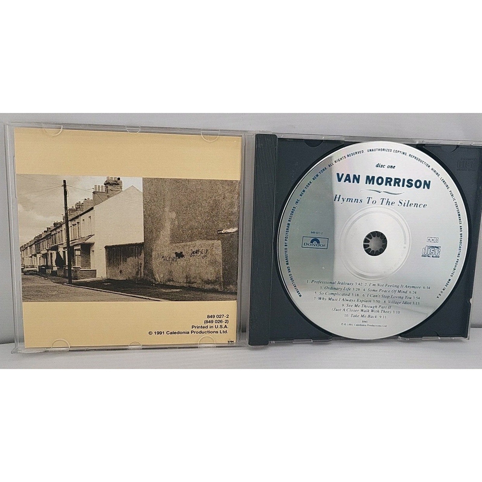 Hymns to the Silence by Van Morrison (CD, 1991) Disc 1