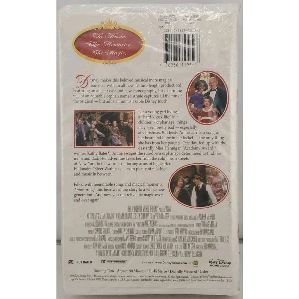 Annie (VHS, 2000) *Brand New*