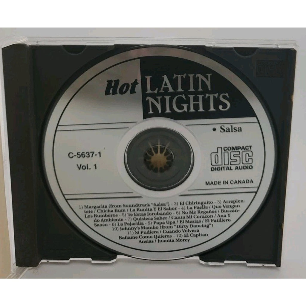 Hot Latin Nights - Audio CD By Various Artists