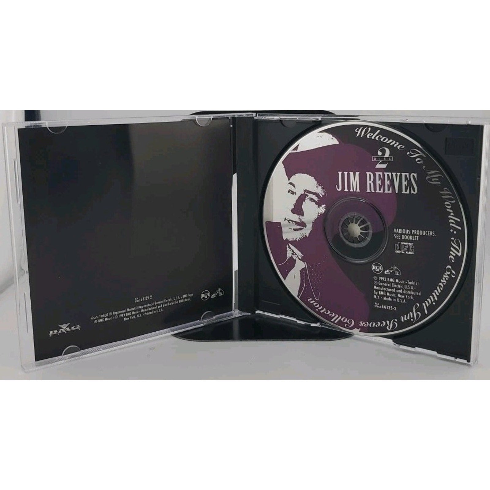 Jim Reeves Welcome To My World The Essential Jim Reeves Collection CD 2 Only
