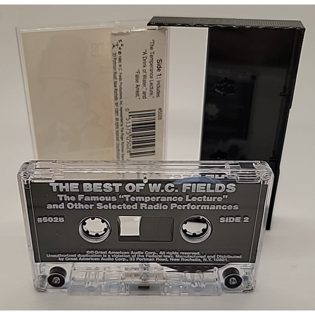 Radio Classics On Cassette Golden Age Of Comedy The Best Of W.C. Fields