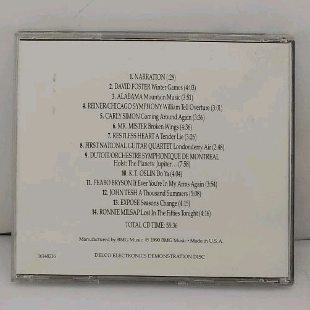 Cadillac Style by Various Artists (CD 1990 Expose Mr. Mister Carly Simon