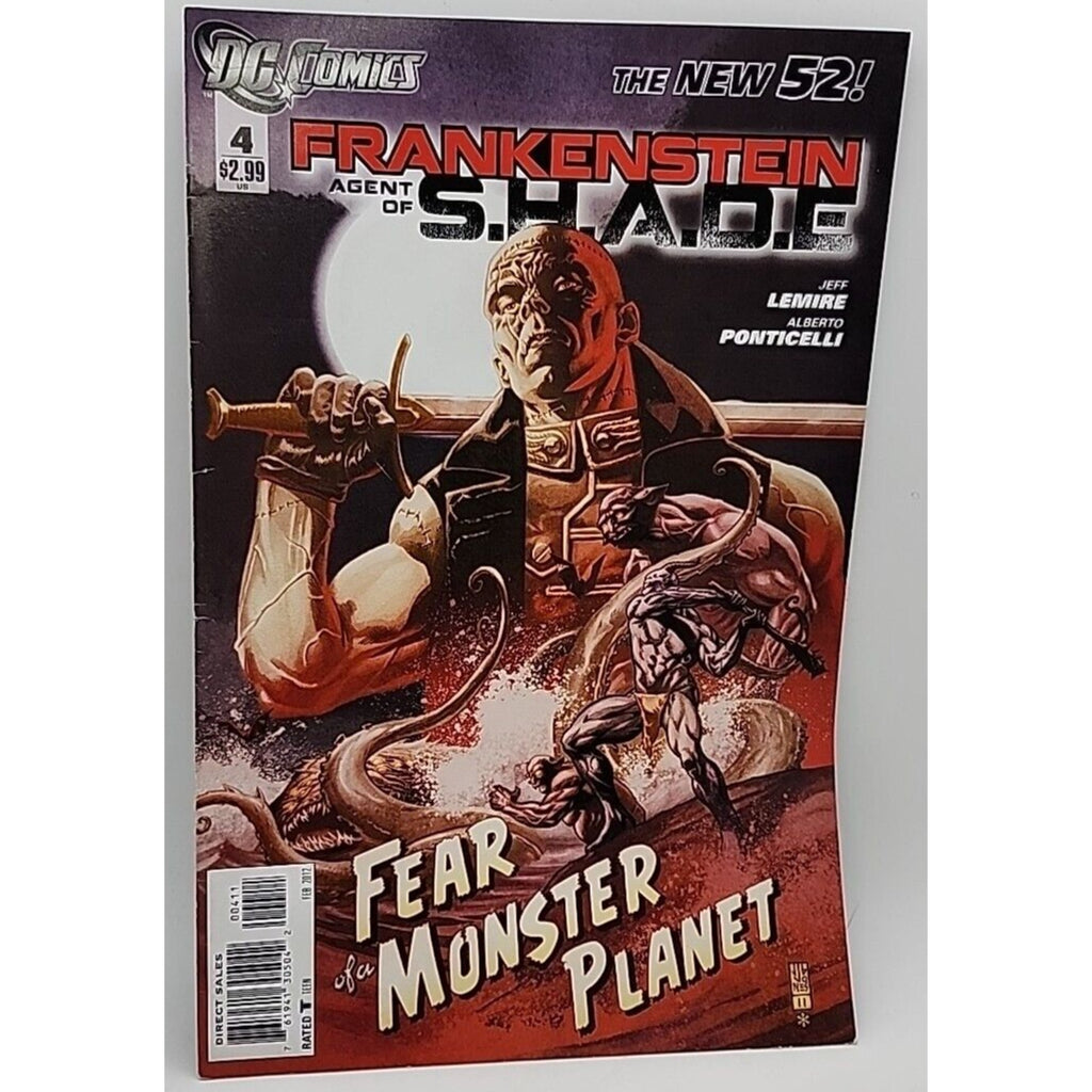 Frankenstein: Agent of S.H.A.D.E. #4 DC Comics