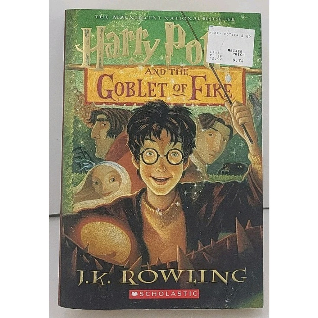 Harry Potter and the Goblet of Fire by J. K. Rowling (2002, Mass Market)
