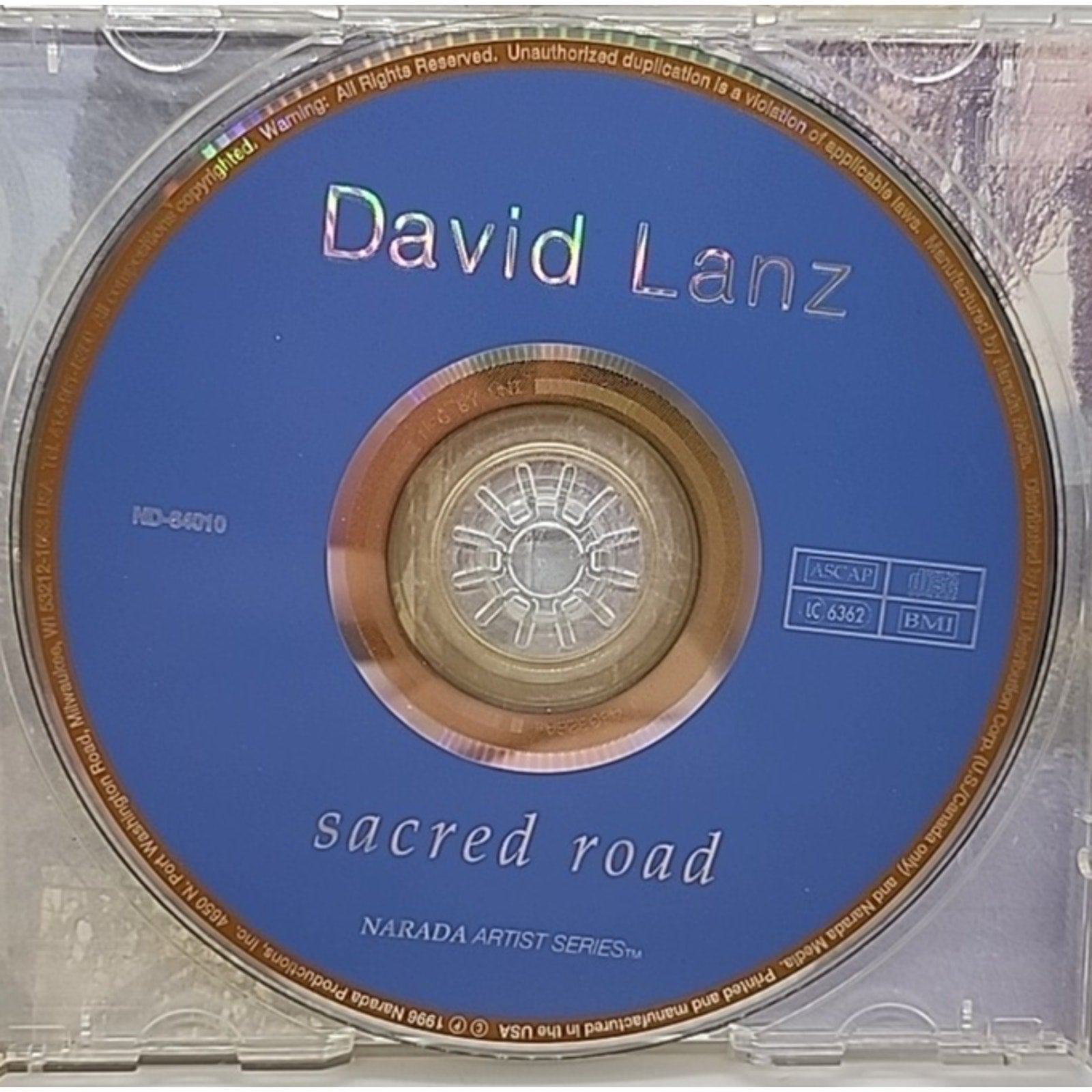 Sacred Road by David Lanz (CD, 1996)