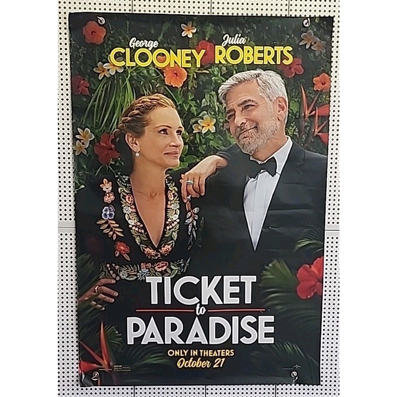 Ticket To Paradise Movie Poster 27x40
